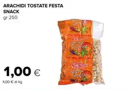 Tigre Arachidi tostate festa snack offerta