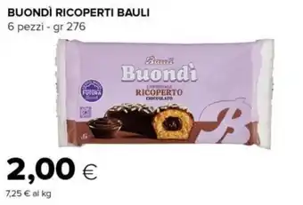 Tigre Buondì ricoperti BAULI offerta