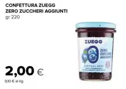 Tigre Confettura zuegg zero zuccheri aggiunti offerta