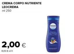 Tigre Crema corpo nutriente LEOCREMA offerta