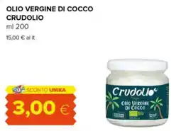 Tigre Olio vergine di cocco CRUDOLIO offerta