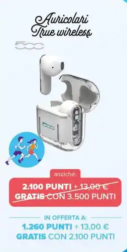 Tigre Auricolari True wireless offerta