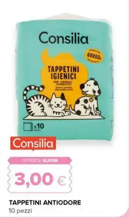 Tigre Consilia tappetini antiodore offerta