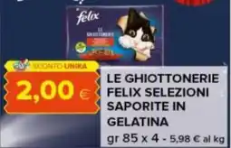 Tigre Le ghiottonerie felix selezioni saporite in gelatina offerta
