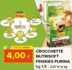 Tigre Crocchette nutrisoft friskies purina offerta
