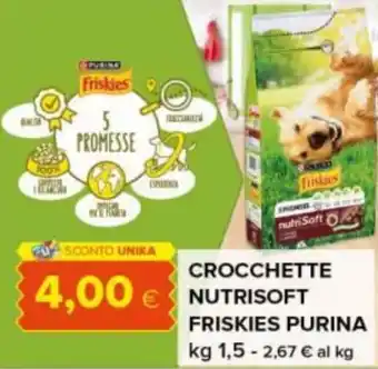 Tigre Crocchette nutrisoft friskies purina offerta