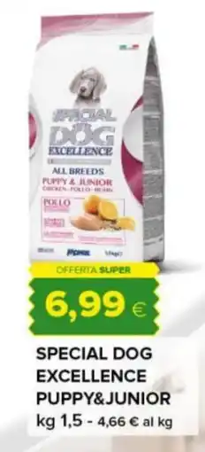 Tigre Special dog excellence puppy&junior offerta