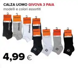 Tigre Calza uomo givova 3 paia offerta