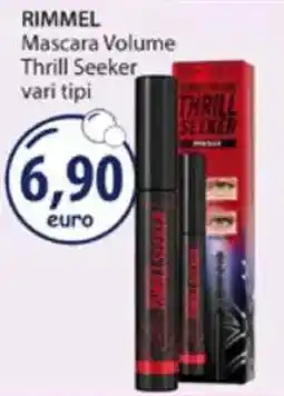 Acqua & Sapone RIMMEL Mascara Volume Thrill Seeker vari tipi offerta