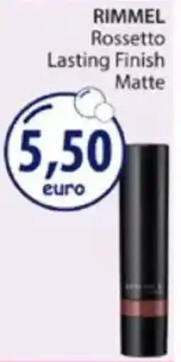 Acqua & Sapone RIMMEL Rossetto Lasting Finish Matte offerta