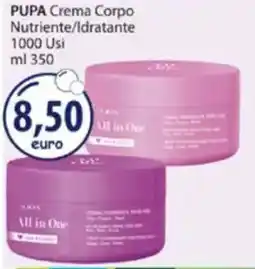 Acqua & Sapone PUPA Crema Corpo Nutriente/Idratante 1000 Usi offerta