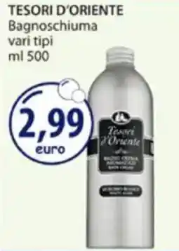 Acqua & Sapone TESORI D'ORIENTE Bagnoschiuma vari tipi offerta