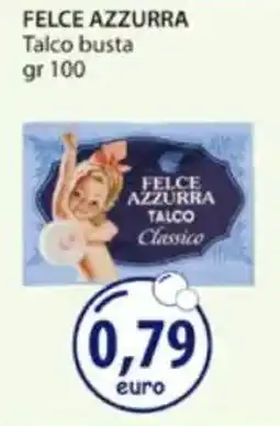 Acqua & Sapone FELCE AZZURRA Talco busta offerta