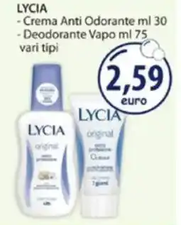 Acqua & Sapone LYCIA - Crema Anti Odorante offerta