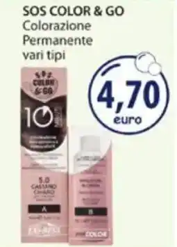Acqua & Sapone SOS COLOR & GO Colorazione Permanente vari tipi offerta