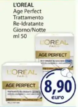 Acqua & Sapone L'OREAL Age Perfect Trattamento Re-Idratante Giorno/Notte offerta