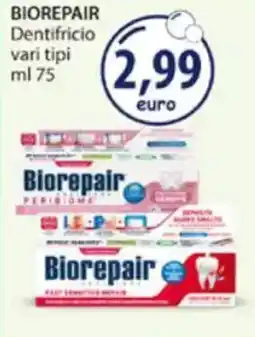 Acqua & Sapone BIOREPAIR Dentifricio vari tipi offerta