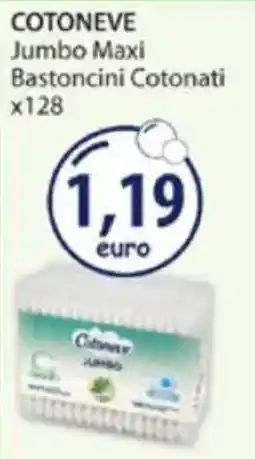 Acqua & Sapone COTONEVE Jumbo Maxi Bastoncini Cotonati offerta