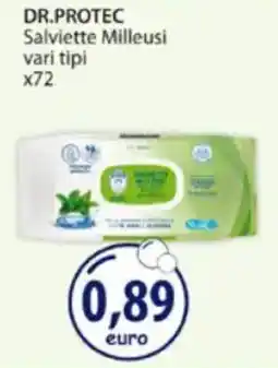 Acqua & Sapone DR.PROTEC Salviette Milleusi vari tipi x72 offerta