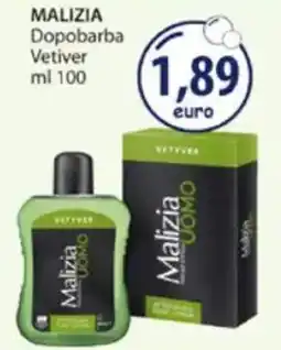 Acqua & Sapone MALIZIA Dopobarba Vetiver offerta