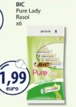 Acqua & Sapone BIC Pure Lady Rasoi x6 offerta