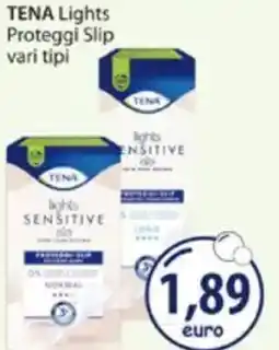 Acqua & Sapone TENA Lights Proteggi Slip vari tipi offerta