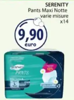 Acqua & Sapone SERENITY Pants Maxi Notte varie misure offerta