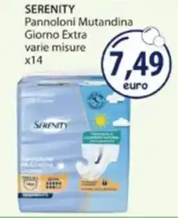 Acqua & Sapone SERENITY Pannoloni Mutandina Giorno Extra varie misure offerta