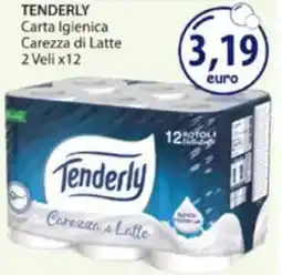 Acqua & Sapone TENDERLY Carta Igienica Carezza di Latte offerta