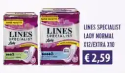 Acqua & Sapone Lines specialist lady normal x12/extra x10 offerta