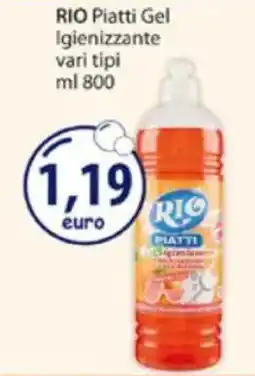 Acqua & Sapone RIO Piatti Gel Igienizzante vari tipi offerta