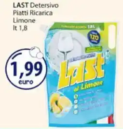 Acqua & Sapone LAST Detersivo Piatti Ricarica Limone offerta