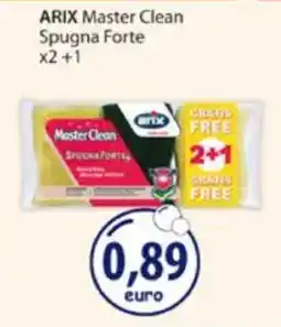 Acqua & Sapone ARIX Master Clean Spugna Forte x2+1 offerta