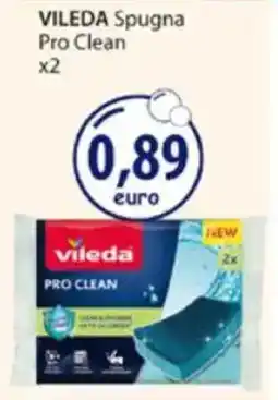 Acqua & Sapone VILEDA Spugna Pro Clean x2 offerta