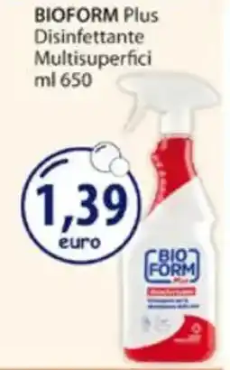 Acqua & Sapone BIOFORM Plus Disinfettante Multisuperfici offerta