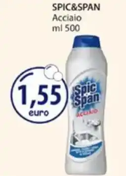 Acqua & Sapone SPIC&SPAN Acciaio offerta