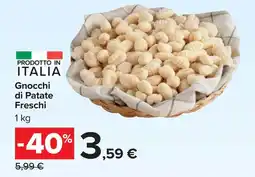 Carrefour Gnocchi di Patate Freschi offerta