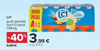 Carrefour Lc1 gusti assortiti offerta