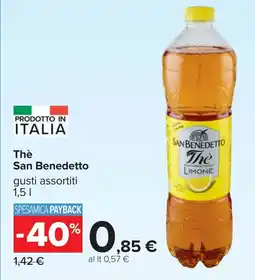 Carrefour Thè San Benedetto offerta