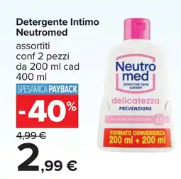 Carrefour Detergente Intimo Neutromed offerta