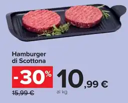 Carrefour Hamburger di Scottona offerta
