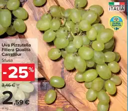Carrefour Uva Pizzutella Filiera Qualità Carrefour offerta