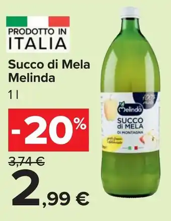 Carrefour Succo di Mela Melinda offerta