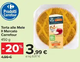 Carrefour Torta alle Mele Il Mercato Carrefour offerta