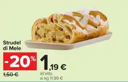 Carrefour Strudel di Mele offerta