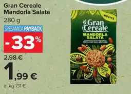 Carrefour Gran Cereale Mandorla Salata offerta