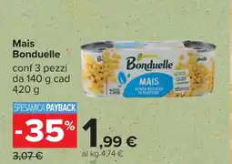 Carrefour Mais Bonduelle offerta
