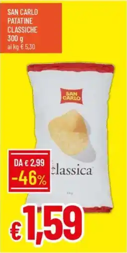 IperFamila San carlo patatine classiche offerta