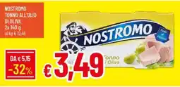 IperFamila Nostromo tonno all'olio di oliva offerta