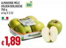 IperFamila Almaverde mele golden biologiche offerta